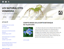 Tablet Screenshot of naturalistes-vendeens.org